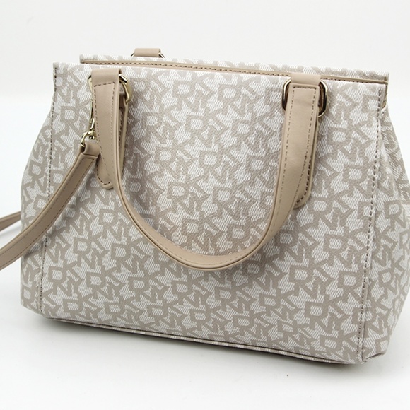 NWT DKNY Heritage Coated Satchel Crossbody 5017 - Picture 5 of 7